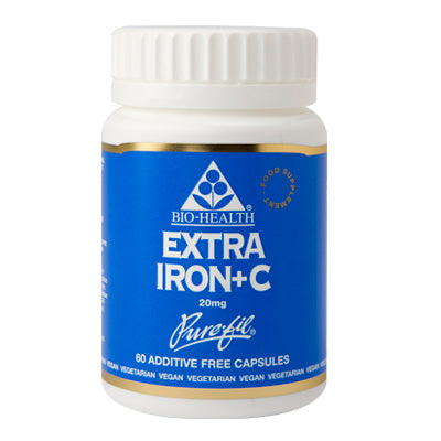 Bio Health Extra Iron+ C 60 Capsule