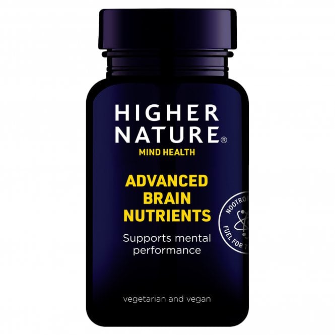 Higher Nature Advanced Brain Nutrient 90 Capsules