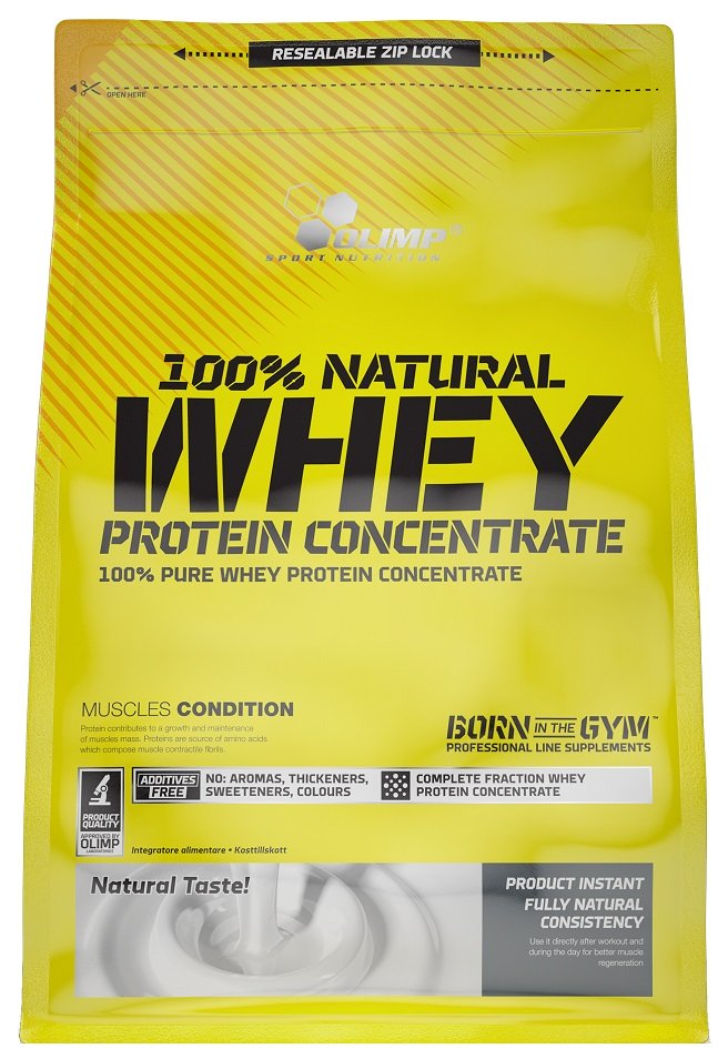 Olimp Nutrition - 100% Natural Whey Protein Concentrate - 700g