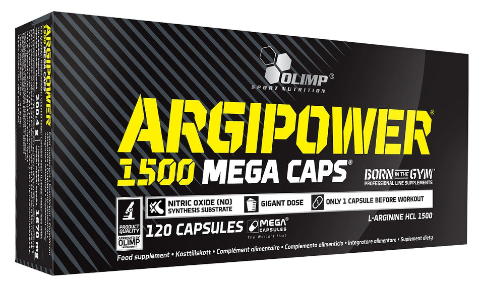 Olimp Nutrition - Argi Power 1500, Mega Caps - 120 caps