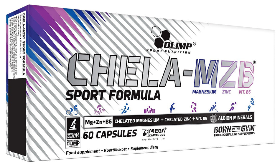 Olimp Nutrition - Chela MZB, Sport Formula - 60 mega caps