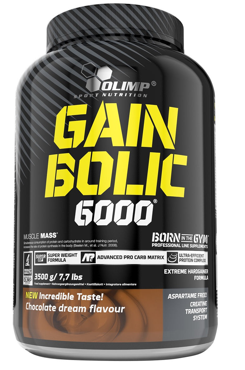 Olimp Nutrition - Gain Bolic 6000, Strawberry - 3500g