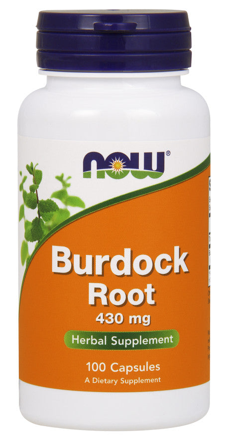 NOW Foods - Burdock Root, 430mg - 100 capsules