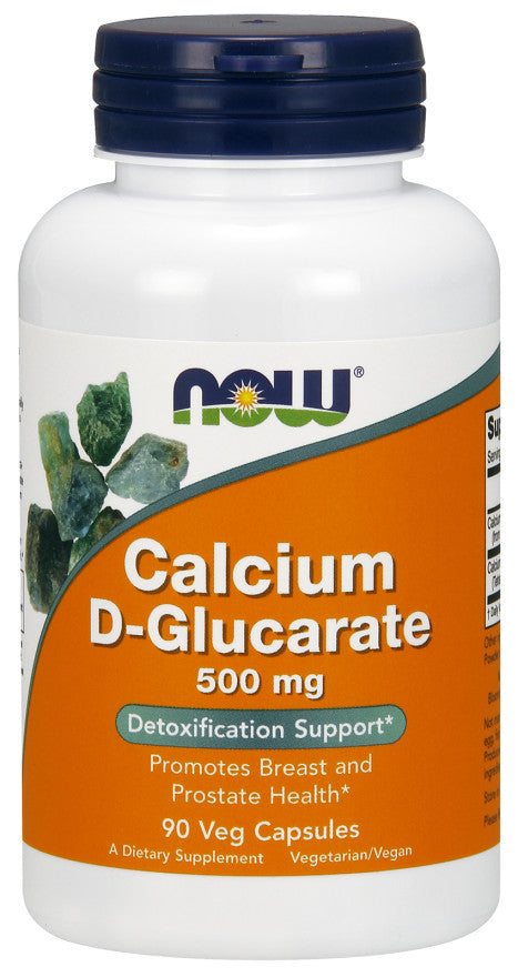 NOW Foods - Calcium D-Glucarate, 500mg - 90 vcaps