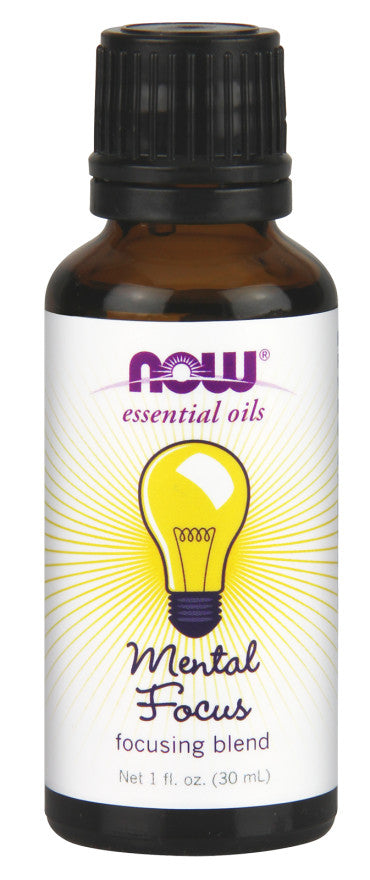 NOW Foods - Essential Oil, Mental Focus Oil - 30 ml.