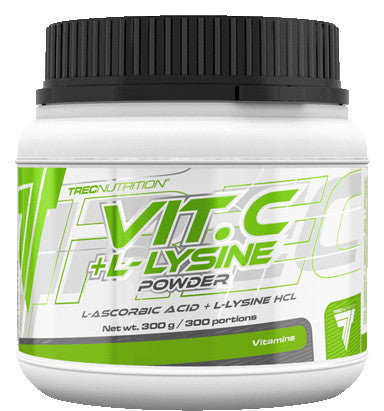 Trec Nutrition - Vit. C + L-Lysine Powder - 300g