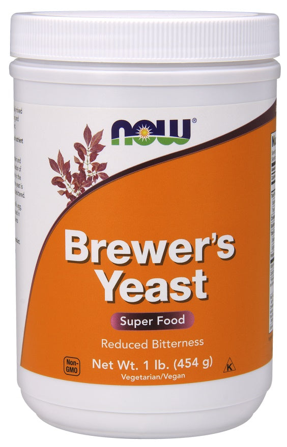 NOW Foods - Brewer's Yeast, Powder - 454g
