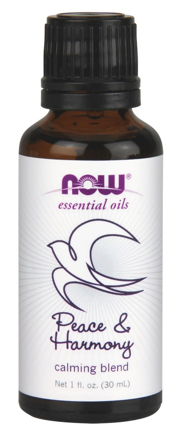 NOW Foods - Essential Oil, Peace & Harmony Oil Blend - 30 ml.