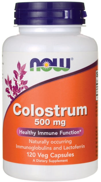 NOW Foods - Colostrum, 500mg - 120 vcaps