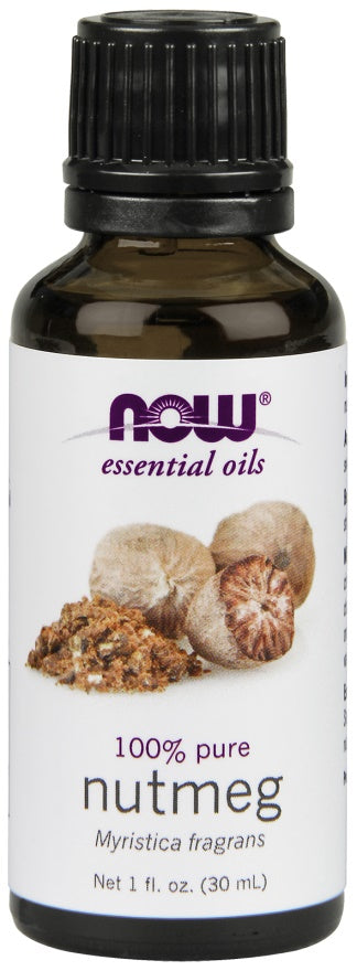 NOW Foods - Essential Oil, Nutmeg Oil - 30 ml.