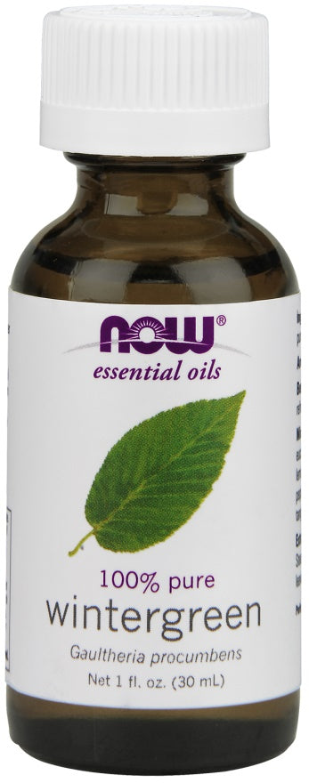 NOW Foods - Essential Oil, Wintergreen Oil - 30 ml.