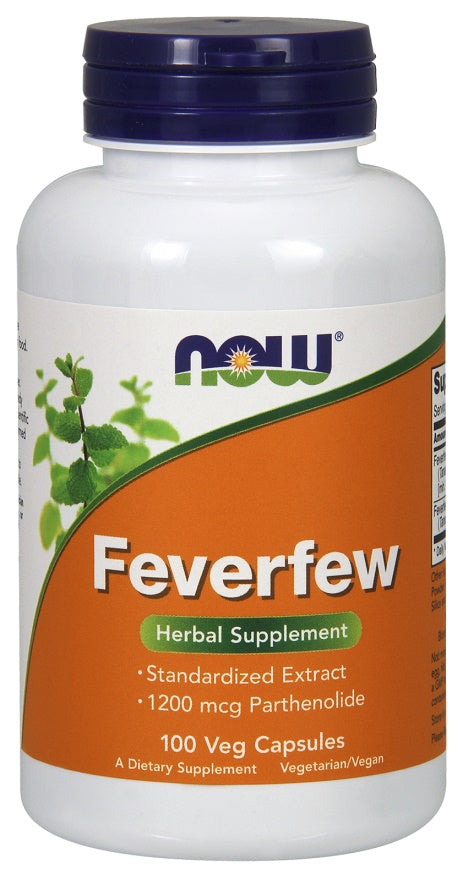 NOW Foods - Feverfew - 100 vcaps