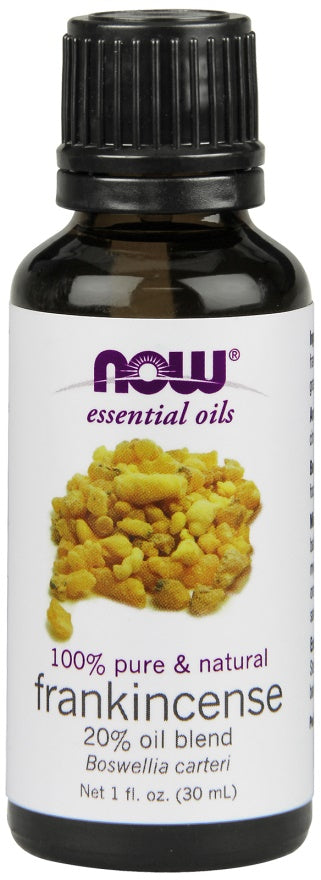 NOW Foods - Essential Oil, Frankincense Oil 20% Oil Blend - 30 ml.
