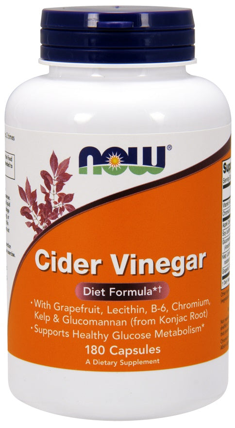 NOW Foods - Cider Vinegar - 180 caps