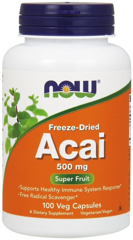 NOW Foods - Acai, 500mg - 100 vcaps