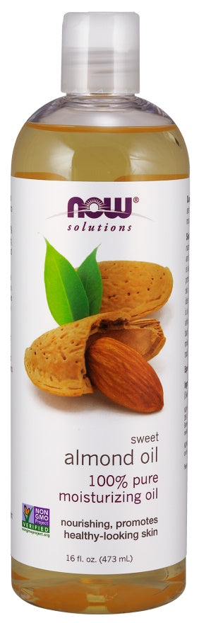NOW Foods - Almond Oil, Pure - 473 ml.