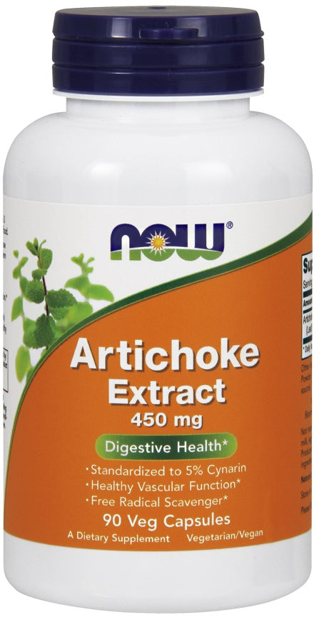 NOW Foods - Artichoke Extract, 450mg - 90 vcaps