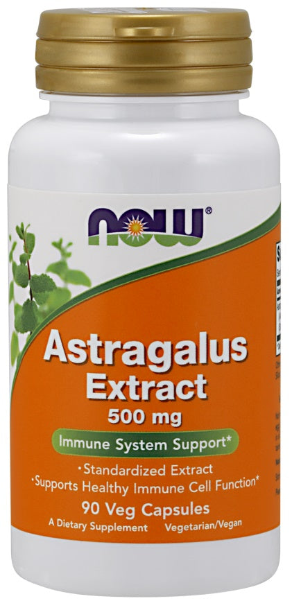 NOW Foods - Astragalus Extract, 500mg - 90 vcaps