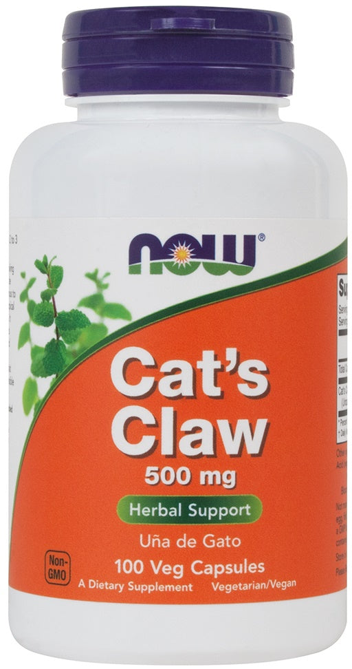 NOW Foods - Cat's Claw, 500mg - 100 vcaps