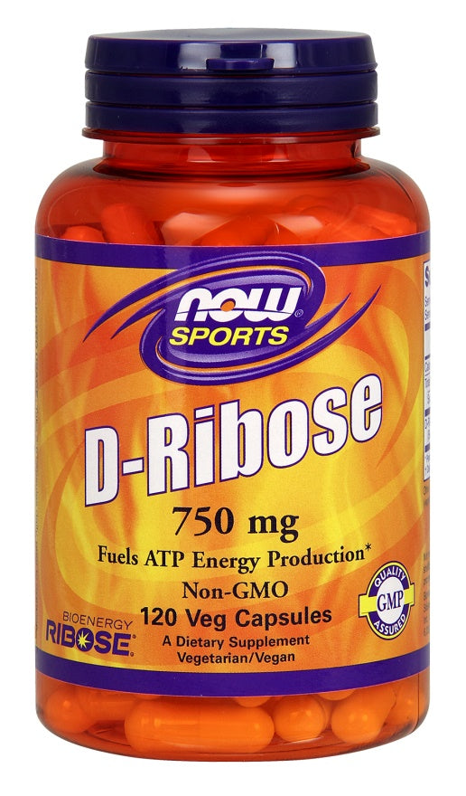 NOW Foods - D-Ribose, 750mg - 120 vcaps
