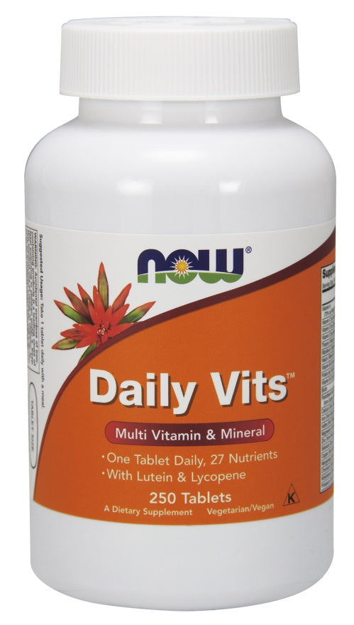 NOW Foods - Daily Vits - 250 tabs