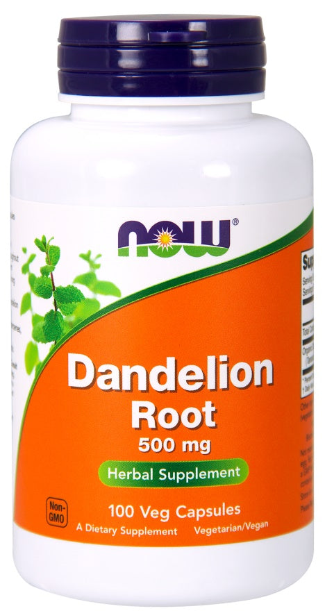 NOW Foods - Dandelion Root, 500mg - 100 vcaps