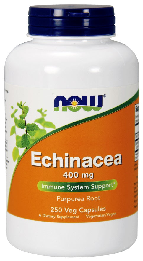 NOW Foods - Echinacea, 400mg - 250 vcaps