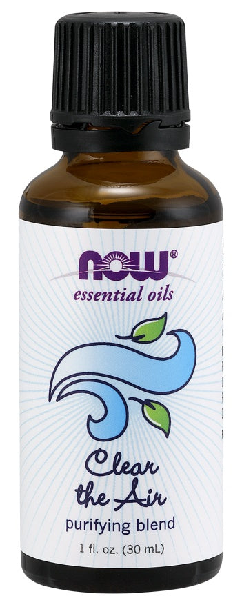 NOW Foods - Essential Oil, Clear the Air Oil Blend - 30 ml.