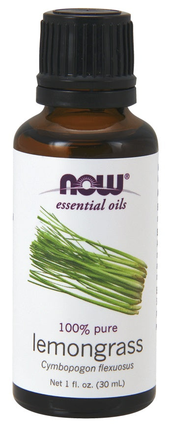 NOW Foods - Essential Oil, Lemongrass Oil - 30 ml.