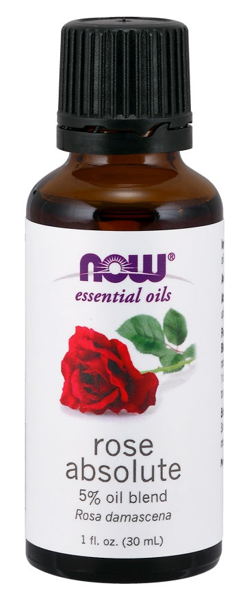 NOW Foods - Essential Oil, Rose Absolute Oil - 30 ml.