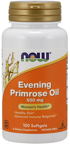 NOW Foods - Evening Primrose Oil, 500mg - 100 softgels