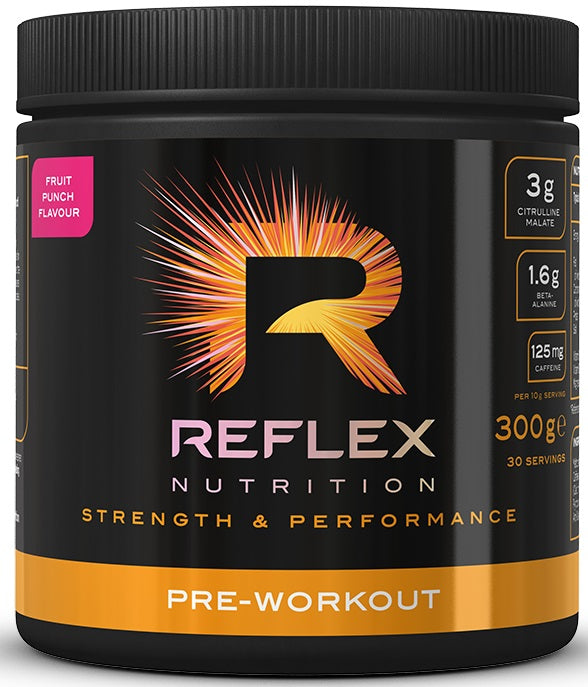 Reflex Nutrition Pre-Workout Fruit Punch - 300g