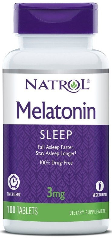 Natrol Melatonin Time Release 3mg - 100 tabs