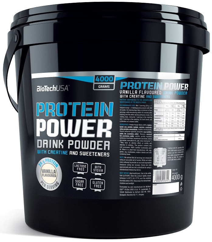 BioTechUSA - Protein Power, Chocolate - 4000g