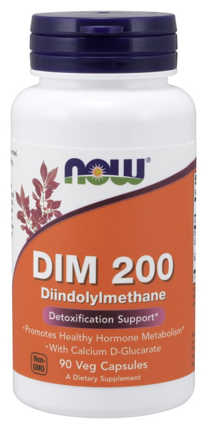 NOW Foods - DIM 200 Diindolylmethane - 90 vcaps