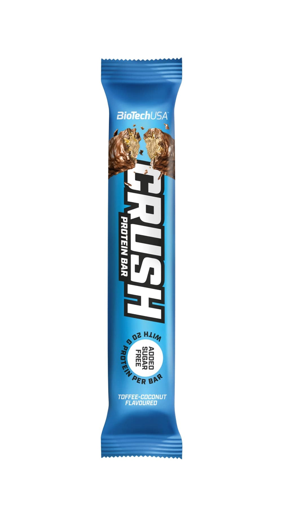 BioTechUSA - Crush Bar, Toffee Coconut - 12 x 64g