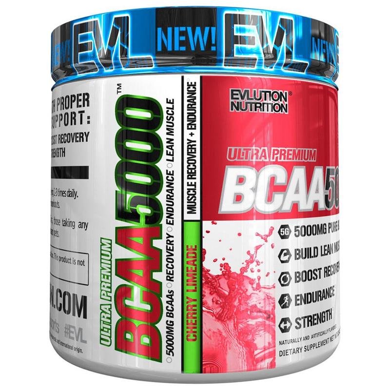 EVLution Nutrition BCAA 5000 Cherry Limeade - 249g
