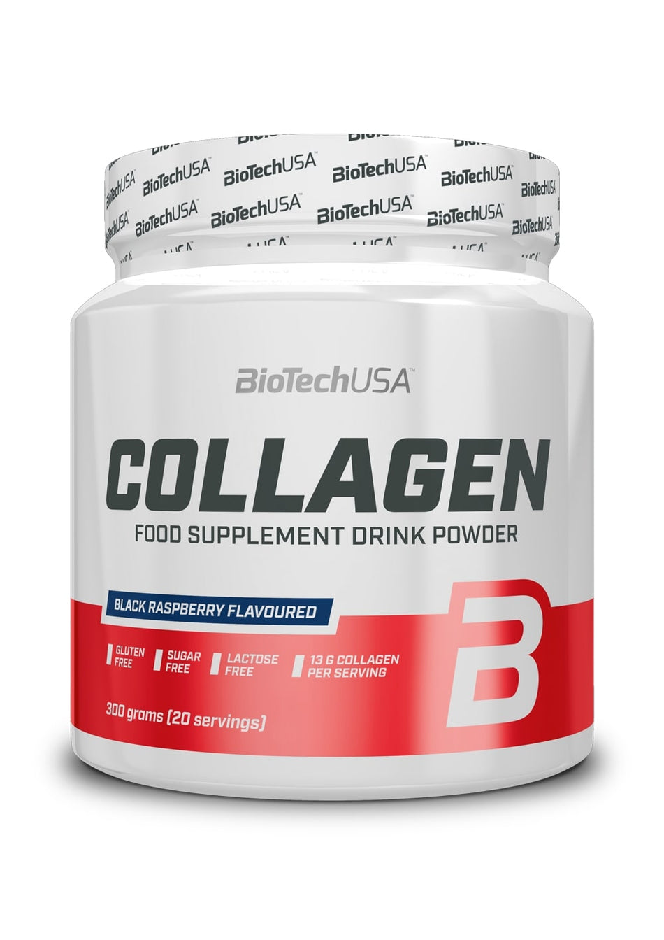 BioTechUSA - Collagen, Black Raspberry - 300g