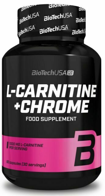 BioTechUSA - L-Carnitine + Chrome - 60 caps