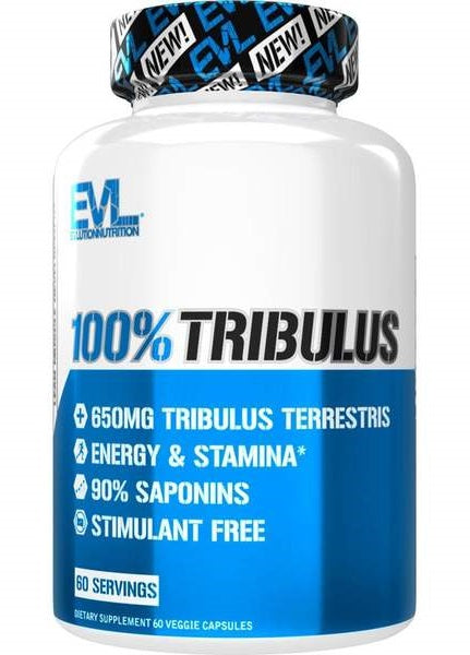 EVLution Nutrition 100% Tribulus 650mg - 60 vcaps