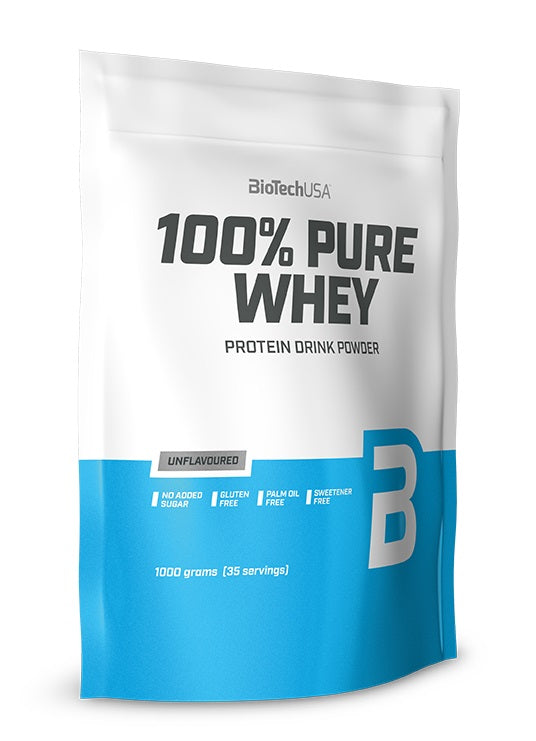 BioTechUSA - 100% Pure Whey, Unflavoured - 1000g