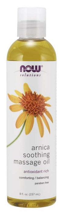 NOW Foods - Arnica Soothing Massage Oil - 237 ml.