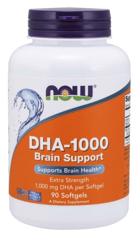 NOW Foods - DHA-1000 Brain Support - 90 softgels