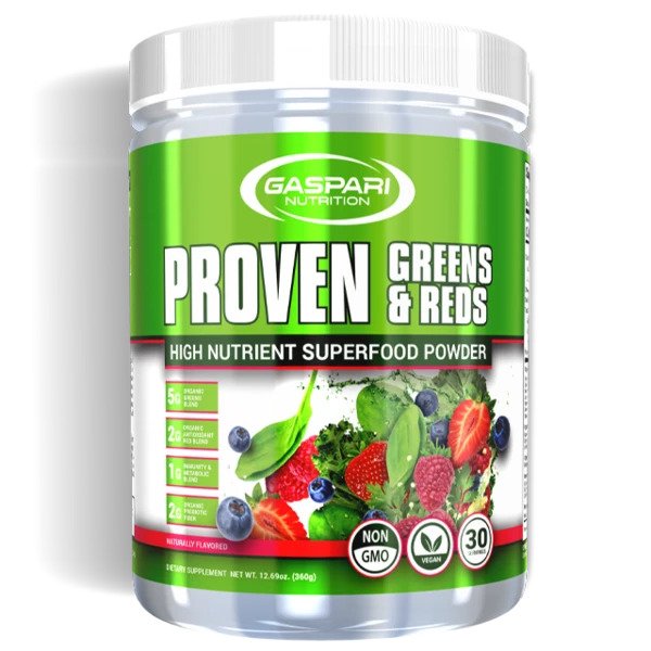 Gaspari Nutrition Proven Greens & Reds Natural - 360g