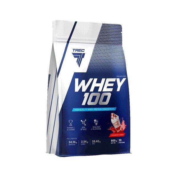 Trec Nutrition - Whey 100 (Bag), Cookies - 900g