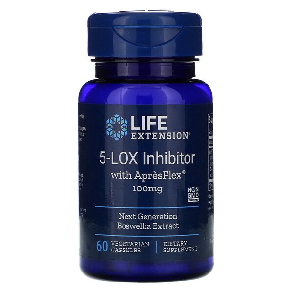Life Extension - 5-LOX Inhibitor with ApresFlex, 100mg - 60 vcaps