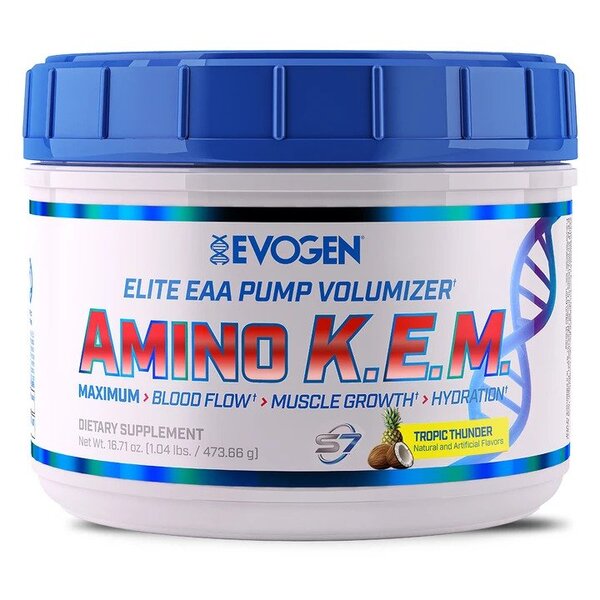 Evogen - Amino K.E.M. EAA, Tropical Thunder - 464g