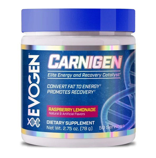 Evogen - Carnigen Powder, Raspberry Lemonade - 78g
