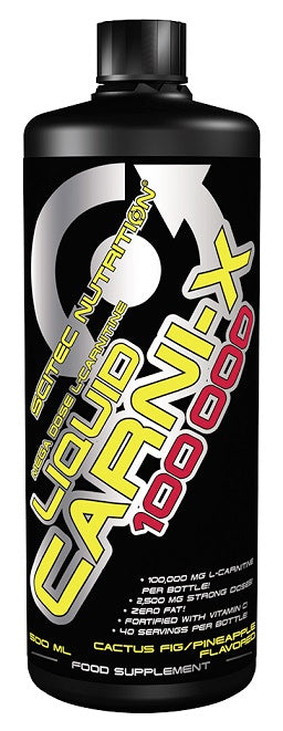 SciTec - Liquid Carni-X 100000, Cactus Figs Pineapple - 500 ml.