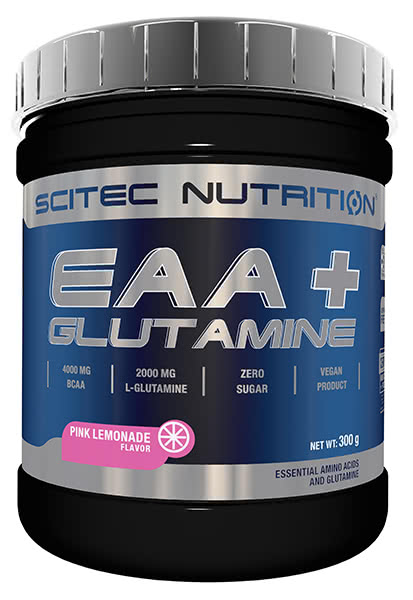 SciTec - EAA + Glutamine, Pink Lemonade - 300g